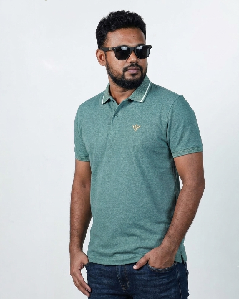 Premium Polo T-Shirt-Teal